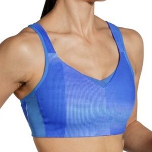 NWT Brooks Drive Convertible Run Bra 36DD Beautiful Altitude Print